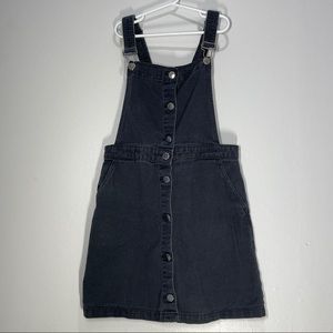 H&M overall denim dress